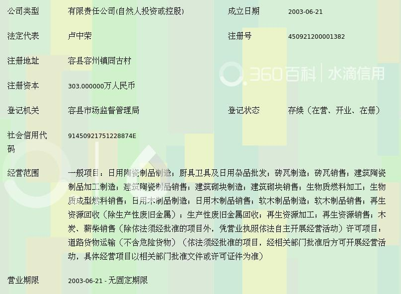 广西中兴瓷业